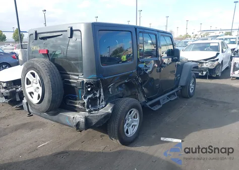 2018 Jeep Wrangler Jk Unlimited Sport 4X4 z USA, uszkodzony, nr VIN 1C4BJWDG9JL884617